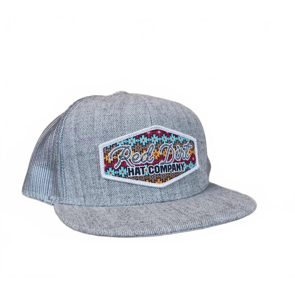 NEW RED DIRT HAT COMPANY girl's youth lasso in heather grey / grey